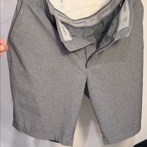 Under Armour Men's Charcoal Flat Front Shorts